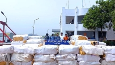 নারায়ণগঞ্জে ৮৮ লাখ টাকার নিষিদ্ধ পলিথিন জব্দ