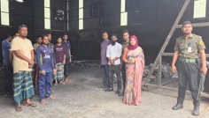 মানিকগঞ্জের অবৈধ ব্যাটারি কারখানায় অভিযান