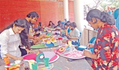 বাংলা নববর্ষ উদযাপন উপলক্ষে চলছে প্রস্তুতি  