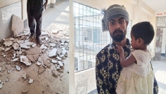 কুড়িগ্রামে স্বাস্থ্য কমপ্লেক্সের পলেস্তারা ধস, অল্পের জন্য রক্ষা