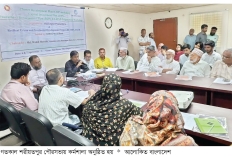 শরীয়তপুর পৌরসভায় কর্মশালা  