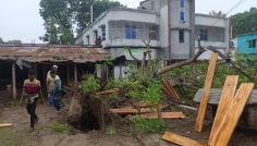 চুয়াডাঙ্গায় কালবৈশাখী ঝড়ে ছাদ থেকে পড়ে বৃদ্ধের মৃত্যু