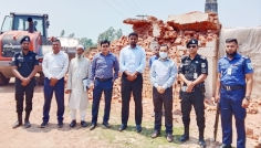 রংপুরে ইটভাটায় অভিযান, ৪ মালিককে ১৫.৫ লাখ টাকা জরিমানা