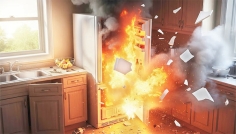 গরমে ফ্রিজে হতে পারে ভয়াবহ বিস্ফোরণ!  