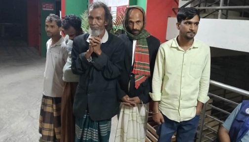 সখিপুরে ৫ মাদকসেবীকে কারাদণ্ড