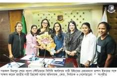 রাশনা ইমামের সঙ্গে জ্যোতিদের সাক্ষাৎ  