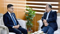 তথ্যমন্ত্রীর সঙ্গে ভারতের হাইকমিশনারের সাক্ষাৎ