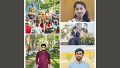 রাবি শিক্ষার্থীদের চোখে পহেলা বৈশাখের নতুন রূপ