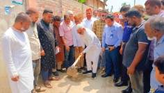 বীরগঞ্জে ১ কোটি ৯ লাখ টাকার ড্রেন নির্মাণ কাজের উদ্বোধন