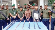 আনসার সদস্যদের বীরত্বে আবুল খায়ের রোলিং মিলসে ডাকাতি নস্যাৎ, আটক তিন  