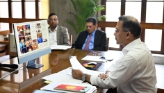 এজিইসি প্লাস অনলাইন সামিটে ভার্চুয়ালি ব্ক্তব্য দিলেন প্রধানমন্ত্রী