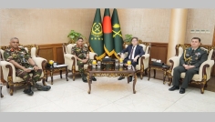 সেনাপ্রধানের সঙ্গে তুরস্কের রাষ্ট্রদূতের সৌজন্য সাক্ষাৎ