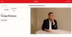 টাইম ম্যাগাজিনের প্রভাবশালী ১০০ ব্যক্তির তালিকায় তারেক রহমান
