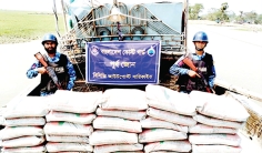 মিয়ানমারে পাচারকালে বিপুল পরিমাণ সিমেন্ট জব্দ করেছে কোস্ট গার্ড  