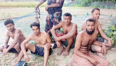 বেনাপোলে ইছামতি নদী থেকে ৫ মাদক ব্যবসায়ী আটক