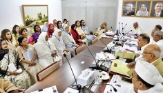 মহিলা এমপি আসনে মনোনয়নপ্রত্যাশীদের সাক্ষাৎকার গ্রহণ করেন প্রধানমন্ত্রী  