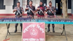 চুয়াডাঙ্গা সীমান্তে বিপুল পরিমাণ নেশাজাতীয় সিরাপ জব্দ