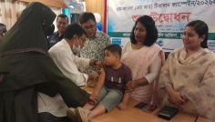 চুয়াডাঙ্গায় হাম-রুবেলার টিকা পাবে ১ লাখ শিশু