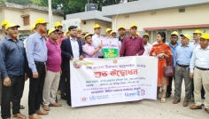 ঠাকুরগাঁওয়ে শুরু হয়েছে হাম-রুবেলা টিকাদান ক্যাম্পেইন