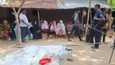 নওগাঁয় একই পরিবারের ৪ জনকে গলাকেটে হত্যা