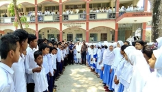 জলঢাকায় শিক্ষার্থীদের নিয়ে ওসির সচেতনতামূলক সভা