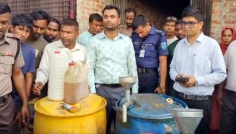 রংপুরে অবৈধ জ্বালানি মজুতের বিরুদ্ধে অভিযান, আটক ৩