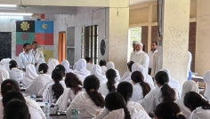 এসএসসি পরীক্ষা কেন্দ্র পরিদর্শনে বিরোধীদলীয় নেতা