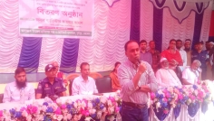 দুর্গাপুরে ক্ষুদ্র নৃ-গোষ্ঠীর মাঝে ছাগল প্যাকেজ বিতরণ