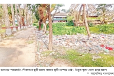 উন্মুক্ত স্থানে ময়লার ভাগাড় ভয়াবহ স্বাস্থ্যঝুঁকি  