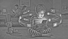 স্ক্রিনের ফাঁদে বন্দি আগামী প্রজন্ম  