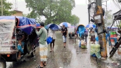 তীব্র গরমের পর অবশেষে চুয়াডাঙ্গায় স্বস্তির বৃষ্টি