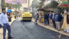 সিরাজগঞ্জে এগিয়ে চলছে সড়ক শক্তিশালীকরণ প্রকল্পের কাজ