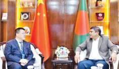 প্রধানমন্ত্রীর প্রতিরক্ষা উপদেষ্টার সঙ্গে চীনের রাষ্ট্রদূতের সাক্ষাৎ  