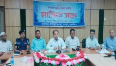 দেবহাটায় উপজেলা মাসিক আইনশৃঙ্খলা ও উন্নয়ন সমন্বয় কমিটির সভা