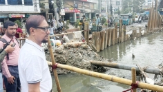 মেয়রের তদারকিতে জলাবদ্ধতা নিরসন, স্বস্তিতে নগরবাসী
