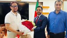 ভারতের বিদায়ী সহকারী হাইকমিশনারের সঙ্গে চসিক মেয়রের সাক্ষাৎ
