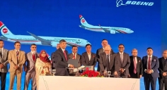 ৩৭ হাজার কোটির ১৪টি এয়ারক্রাফট কেনার ঐতিহাসিক চুক্তি স্বাক্ষর করল বাংলাদেশ বিমান