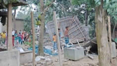 সিরাজগঞ্জে জমি বিরোধে কৃষকের বাড়িতে হামলা ও লুটপাট