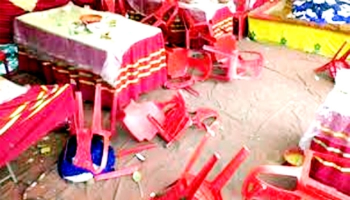 বিয়ে বাড়িতে খাবার নিয়ে দুই পক্ষের সংঘর্ষ, আহত ১৫