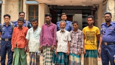 সিরাজগঞ্জে ওয়ারেন্টভুক্তসহ ৬ আসামি গ্রেপ্তার
