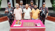 যশোরে সাড়ে ৬ কোটি টাকার স্বর্ণসহ আটক ৩