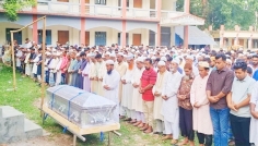 যুক্তরাষ্ট্রে নিহত শিক্ষার্থী বৃষ্টির মরদেহ দাফন সম্পন্ন