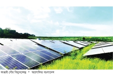 কাপ্তাই সৌর বিদ্যুৎকেন্দ্র নবায়নযোগ্য জ্বালানির সফল মডেল  