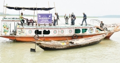 মৎস্য সম্পদ সংরক্ষণে বাংলাদেশ নৌবাহিনীর অভিযান  