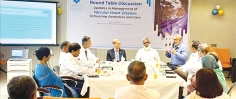 ইউনিকো হসপিটালে রাউন্ড টেবিল সেশন অনুষ্ঠিত  