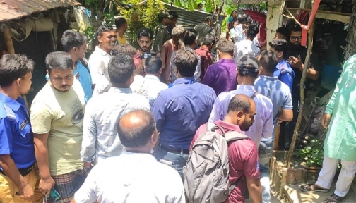 লেবাননে ড্রোন হামলায় নিহত দুই প্রবাসীর বাড়িতে শোকের মাতম
