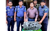 সিরাজগঞ্জে পুকুর খননকালে কষ্টিপাথরের মূর্তি উদ্ধার