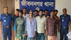 জীবননগরে বিভিন্ন মামলায় গ্রেপ্তার ৯