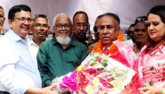 বিএমডিএ চেয়ারম্যান হাসান জাফির তুহিনকে পাবনায় গণসংবর্ধনা