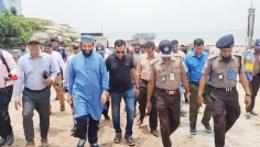 ঈদযাত্রা নির্বিঘ্ন করতে দৌলতদিয়া ঘাটে নৌসচিবের কঠোর বার্তা